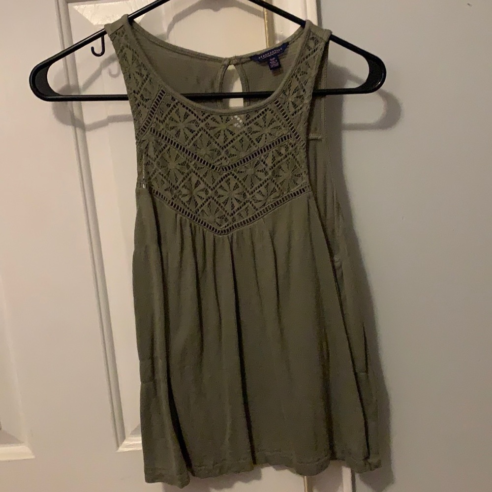 Lacy tank top